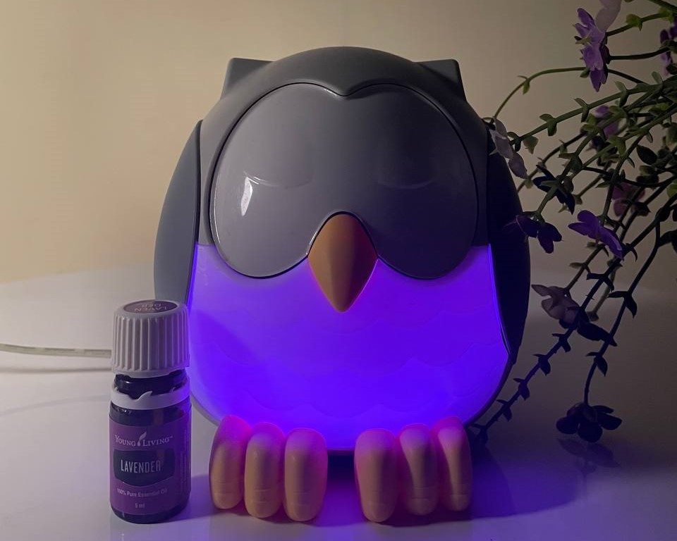 young living feather the owl diffuser